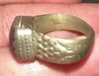 Antique Or Vintage Ring Glass Insert Date Unknown P1