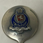 Cunard Steamship R m s  Mauretania Silver   Enamel Mirror - 1910