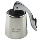 Kitchen   s Favorite Reusable Wine Bottle Stopper Stainless-steel Leak Proof Cork