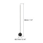 12 Set Pearl Head Sewing Pins  Corsage Decorative Round Pin For Sewing  Black