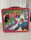 Vintage 1967 Dick Tracy Metal Lunch Box   Matching Thermos Set