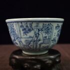 Antique Chinese Porcelain Blue And White Bowl Home Decoration