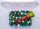 2350pcs Craft Sheesha Mirror Pieces With Fabric Glue 12mm  Embroidery Craft Diy