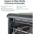 Startech com Gigabit Ethernet Copper-to-fiber Media Converter - Sm Lc - 10 Km - 