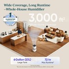 Levoit Superior 6000s Smart Evaporative Humidifiers For Home Whole House Up To 3