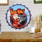 Vintage Stl Coors Light Beer Wolf Metal Sign Bar Pub Mancave Wall Decor
