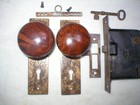 Antique Victorian Era Door Hardware