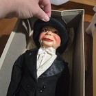 Charlie Mccarthy Doll In Box With Book