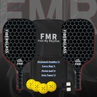 Pickleball Paddles Set Of 2 With 4 Balls - Usapa Approved Fiberglass Surface    