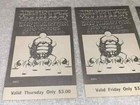 Jimi Hendrix 1968 Unused Ticket Set The Winterland Bg140 Bill Graham Ephemera