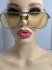 Vintage Stetson Aviator Eyeglasses Frames Metal Sunglasses Optical Eyeglass