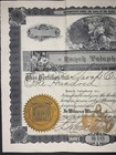 1903 Ranch Telephone Co Wyoming Stock Certificate Sarah Ferbrache C f  Ferbrache