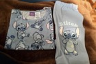 New Stitch Disney Lilo   Stitch Girls Blue 2-piece Cotton Size 10 12