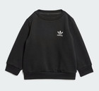 Adidas Essential Trefoil Crew Set Size 4t - 4 Toodler Black New Crewneck Joggers