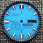 New Pro Diver Blue Dial Divers For Seiko Nh36 4r36 7s26 Skx007 W  Chapter Ring