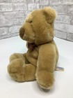 Vintage Animal Alley Plush Hughbert Bear Brown Tan Teddy Rare Stuffed Animal