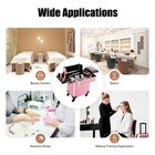 Cosmetic Case Trolley With Locks professional Rolling Makeup Train Case
