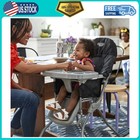 Cosco Kids Simple Fold Portable Baby High Chair Black