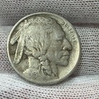 1913 Type 1 Higher Grade 3 4 Horn Buffalo Nickel -  Better Date Us Coin 