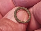 Celtic Ancient Tiny Bronze Money Ring Found In Britain Uncleaned Condition La29i
