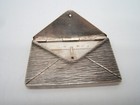 Silver Double Stamp Holder Envelope Austrian Hallmarked 20 2 Grams 