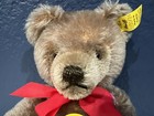 Steiff 9  Mohair Full Jointed Teddy Bear 0202 26 Tags ear Button Made In Austria
