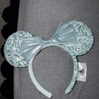 Blue Exclusive Frozen Arendelle Aqua Disney parks Minnie Ears Headband Us