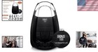 Sleek Black Pop-up Spray Tan Tent With Carrying Case For Mobile Professionals