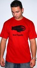 Graf Zeppelin -red T Shirt-free Ship - Lrg- Rare- Special Edition - Screen Print