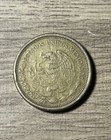 1984 Rare  100  carranza  Vintage Mexican Pesos Coin