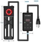 Gandone Dual Spa Water Heater  Portable Hot Tub Immersion Heater Black 