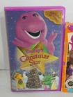 Barney Vhs Tape Lot Of 4 Christmas Star Birthday Alphabet Zoo Walk Around Block