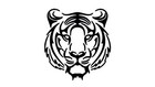 Tiger Head  Wild Life  Decal Stickers For Cars  Windows  Laptops  Wall  Tablets