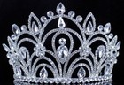 Shiny Clear Austrian Crystal Rhinestone Tiara Crown Headband Bridal Prom T2156