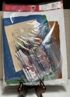 Holiday Time Felt Applique Christmas Stocking  santa Lodge  Kit New In Package