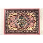 Set Of 4 Mini Dollhouse Rugs 6x4  Oriental Style 1 24   1 12 Scale Carpet Accessor
