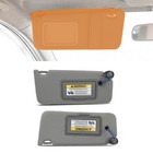 1 Pair Driver Passenger Sun Visor For Honda Accord 08-17 83280ta5a51za Gray