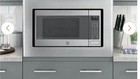 Ge 30  Inch Microwave Trim Kit  Stainless Steel  Jx9153sjss Ge Profile