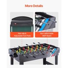 Vevor 4-in-1 Combo Game Table Set  48  Air Hockey Table  Multi Combination Table