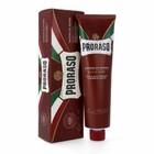 Proraso Red Shaving Cream In A Tube - Shea Butter  Sandalwood Thick Coarse Beard