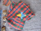 Lot Of Vintage Us Military Cub Scout Wolf Rank Neckerchief Lapels Pins Badges