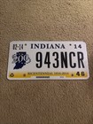 License Plate Indiana Bicentennial  1816 - 2016  2014 Plate