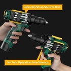 Bit Holder For Cordless Drills  8 Bits  Left right Mount