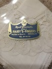 Real Brussels Lace White Handkerchiefs - 3 Hankies - 1 Doilie- Fairy Fingers Nib