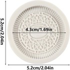 Cookie Chocolate Silicone Molds Cookie Fondant Candy Mold Biscuit Cake Molds For