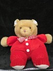 Eden Brown Bear Plush Red 13 Inch Stuffed Animal Toy
