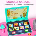 Multi Sound  Laugh And Learn Baby And Toddler Toy Mix And Learn Dj Table Musi