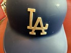 Game Used Worn Los Angeles Dodgers Batting Helmet 2019 Mlb Hologram