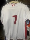 Adam Haseley Game Used   Autographed Lehigh Valley Ironpigs    jawn    Jersey