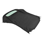 Fit Toyota Solara 2004-2009 08 Convertible Top   Glass Window  Black Twill Vinyl